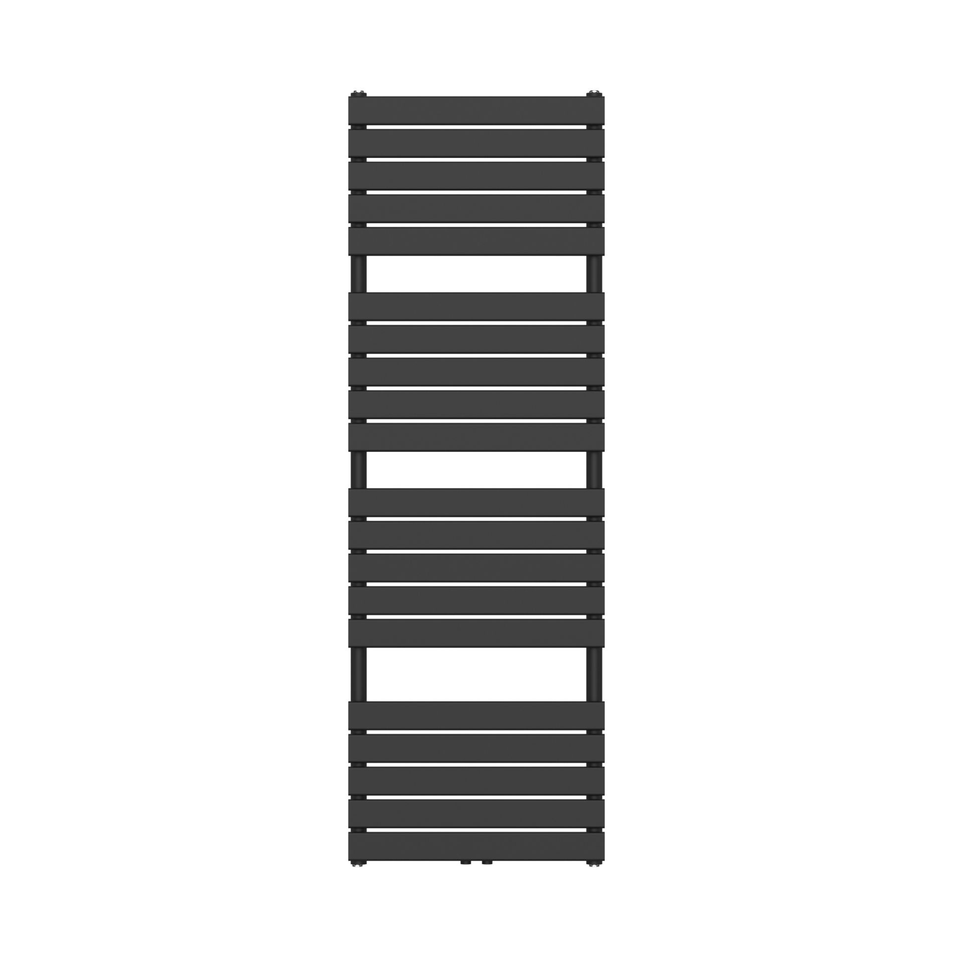 Handdoek Radiator - Midden Aansluiting - 160x50 - Zwart 