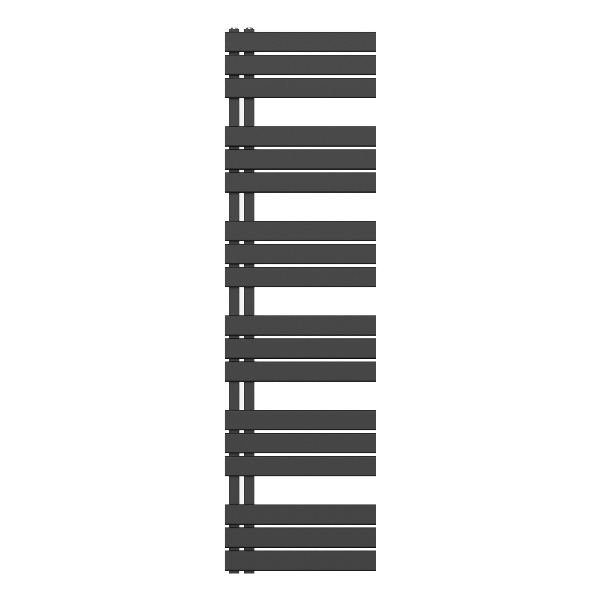 H180 x B50 cm - Handdoekradiator 890W Mat Zwart