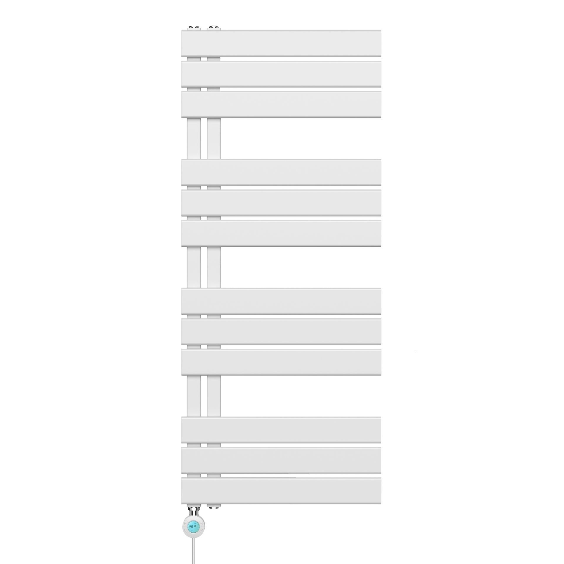 H120 x B50 cm - elektrische handdoekradiator 593W Wit