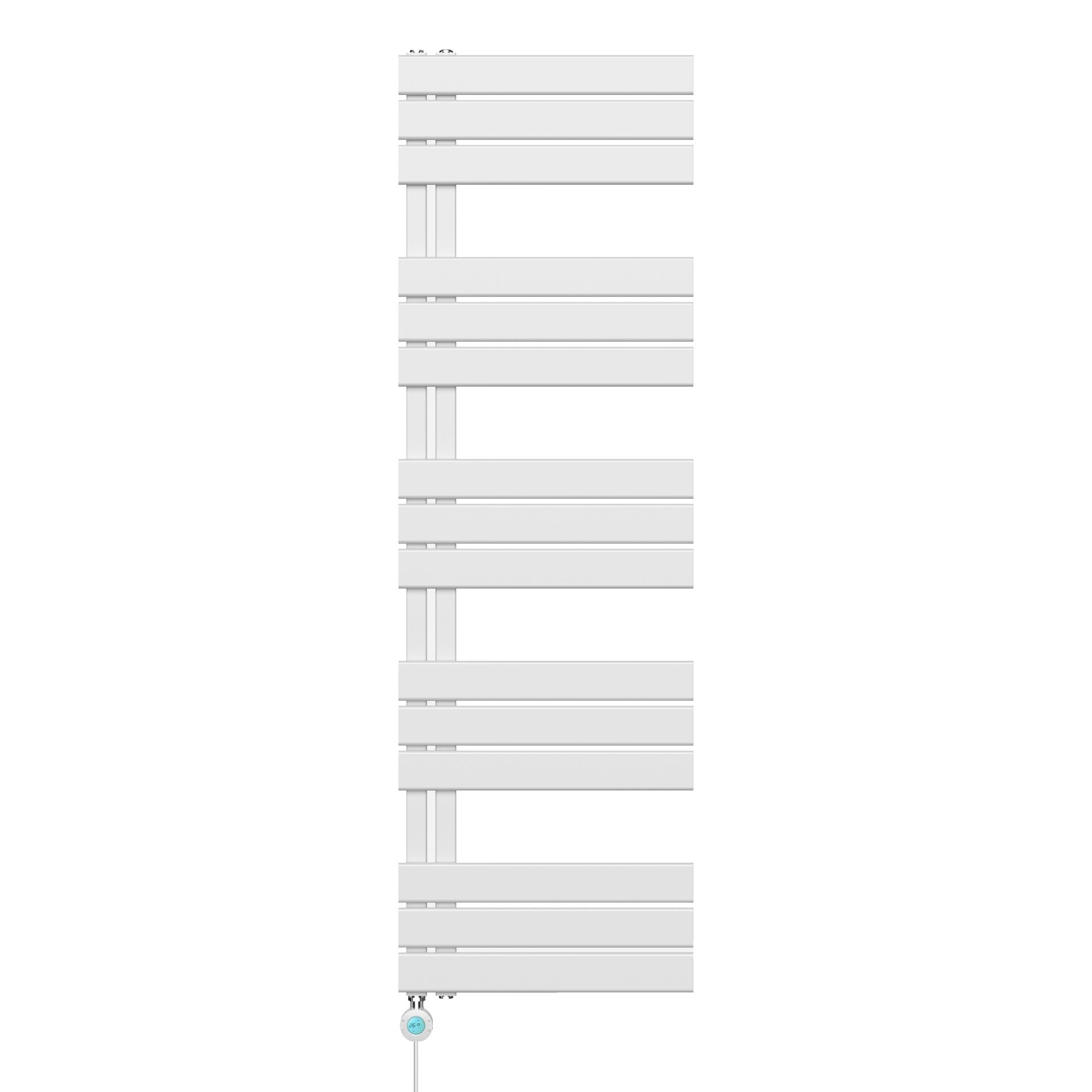 H160 x B50 cm - elektrische handdoekradiator 755W Wit