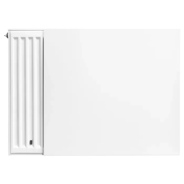 H60 x B300 cm FLAT radiator voorplaat - Wit (Ral 9016)