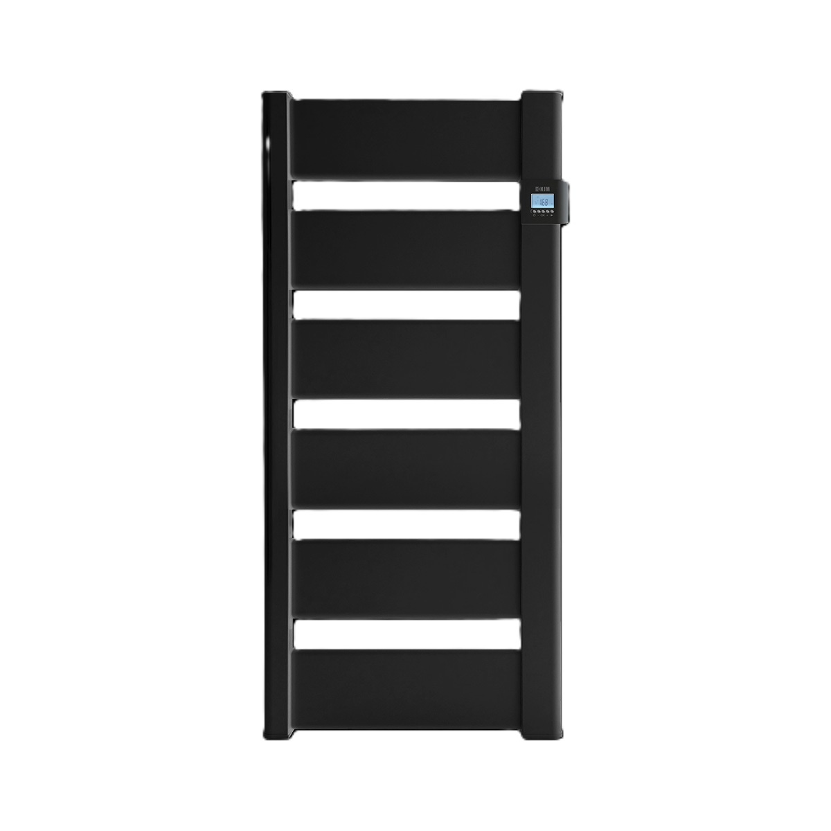 Vera - aluminium badkamerradiator H110 x B50 cm 750 Watt Zwart