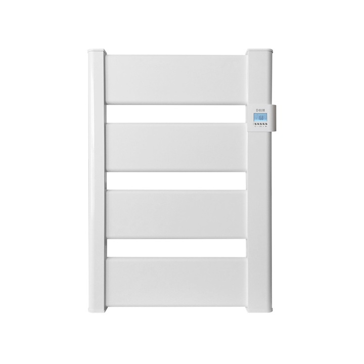 Vera - aluminium badkamerradiator H70 x B50 cm 500 Watt Wit
