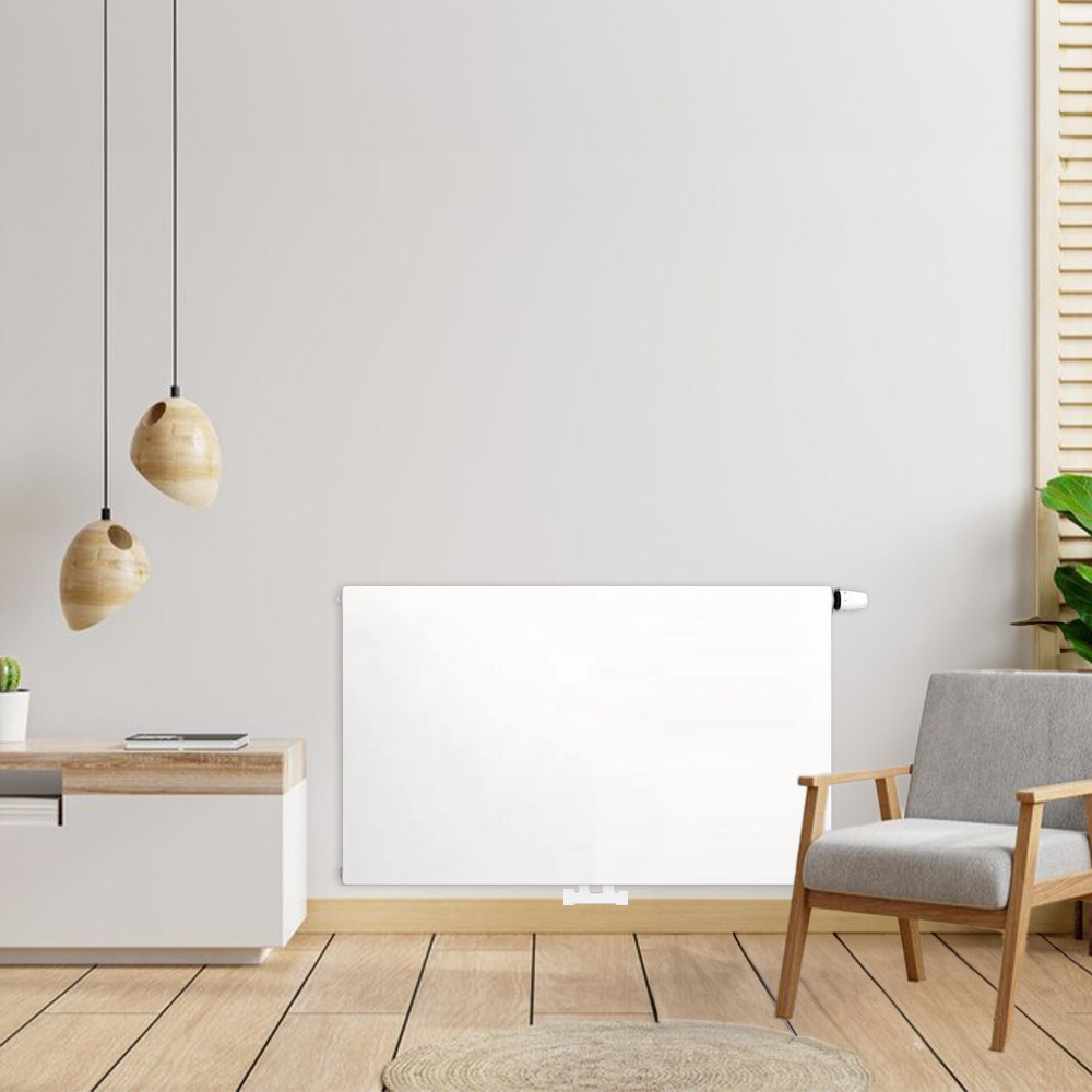 H40 x B220 T22 - Paneelradiator C8 vlakke voorzijde Wit