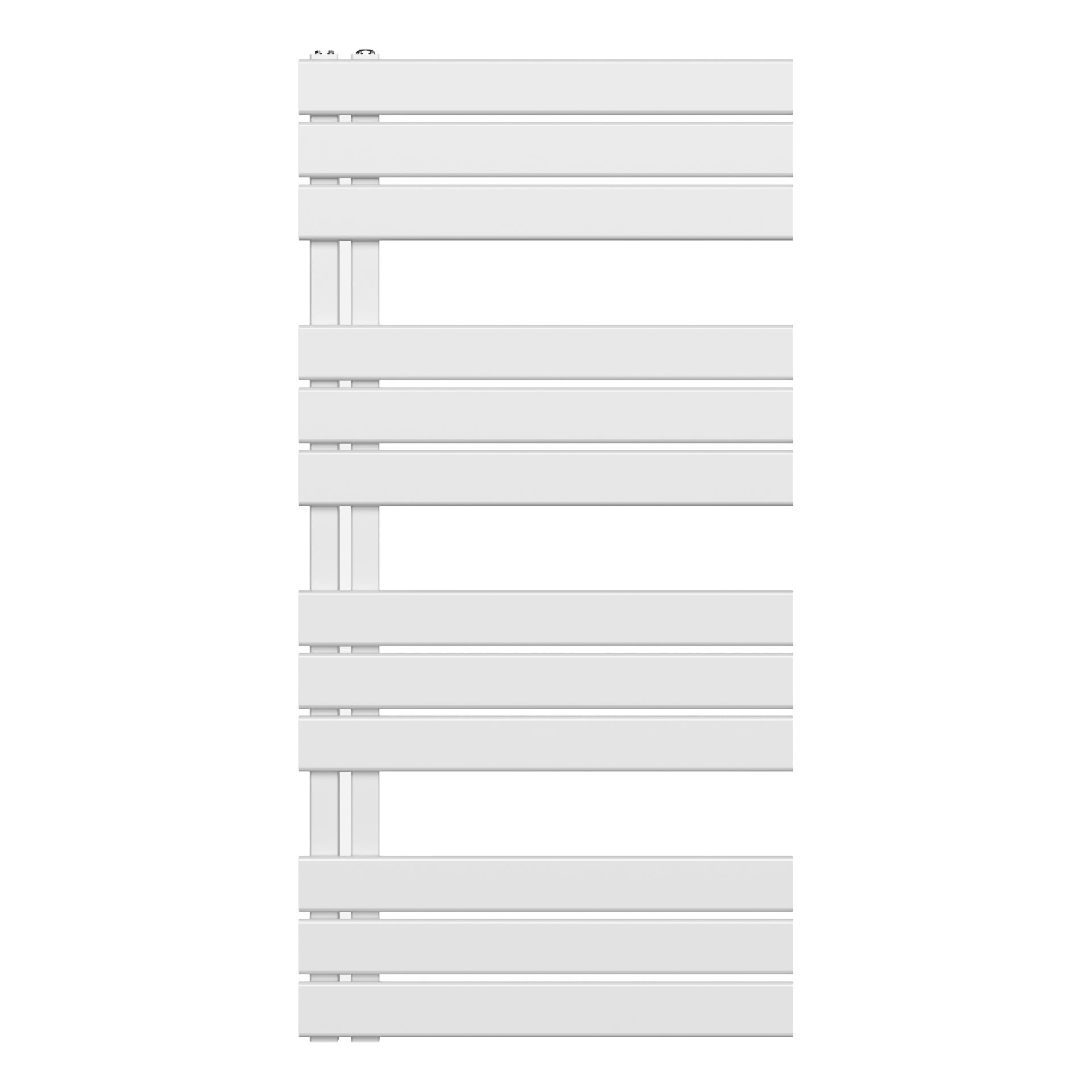 H120 x B60 cm - Handdoekradiator 681W Wit