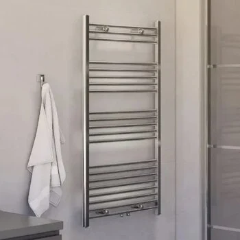 Handdoekradiator chroom
