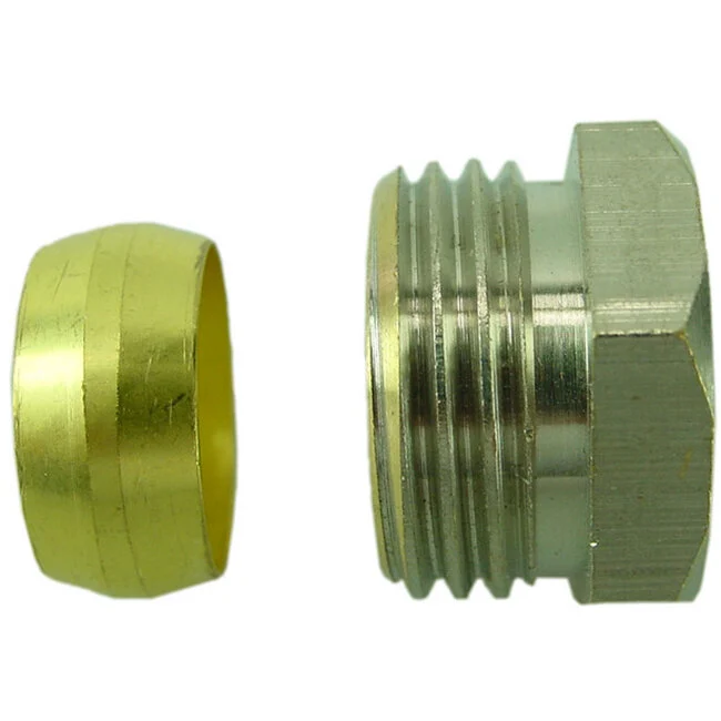 knelset 1/2x15mm vernikkeld