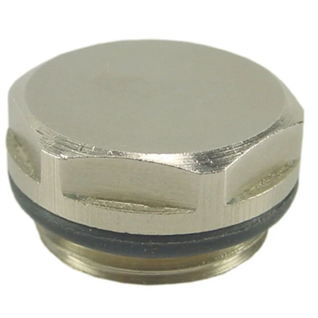 radiator-blindstoppen+O-ring 1/2