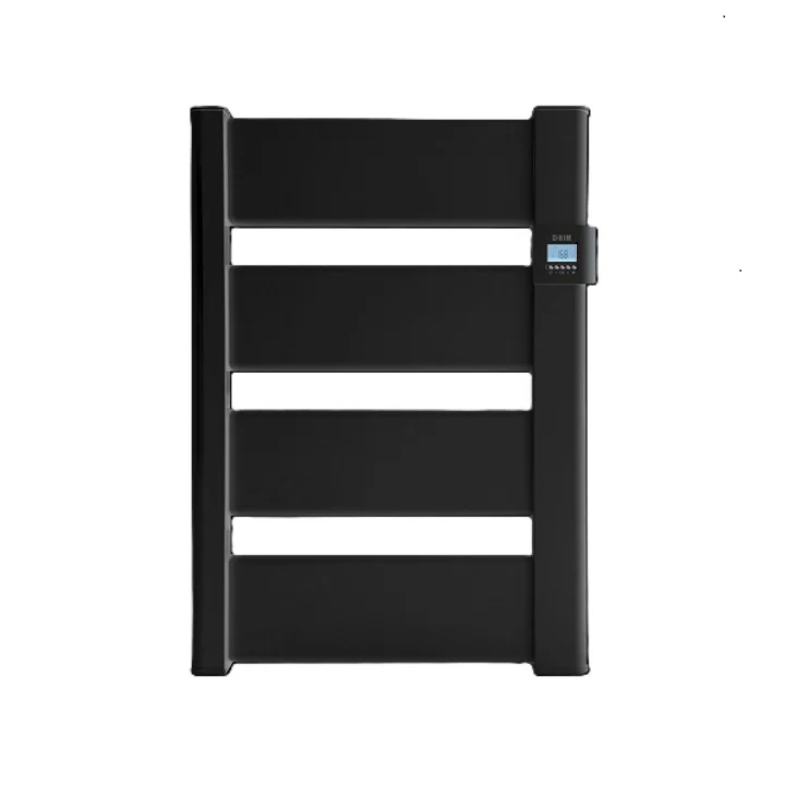 Vera - aluminium badkamerradiator H70 x B50 cm 500 Watt Zwart
