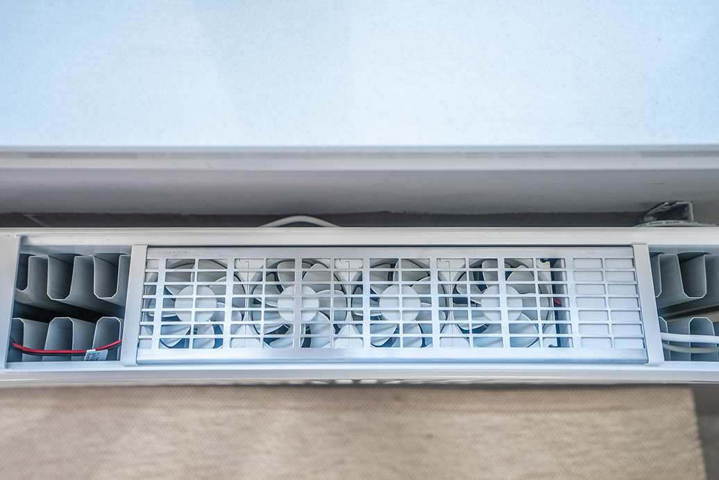 Radiator ventilator Prillo universeel Slim en fluit Stil 100 cm